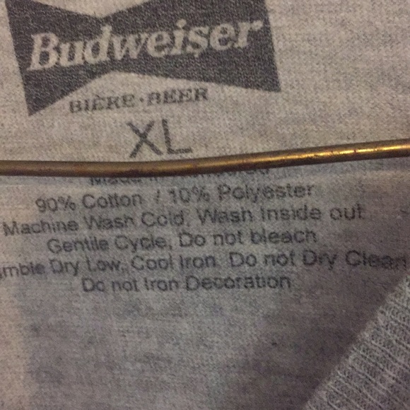 Budweiser Tee Size XL - Picture 7 of 8